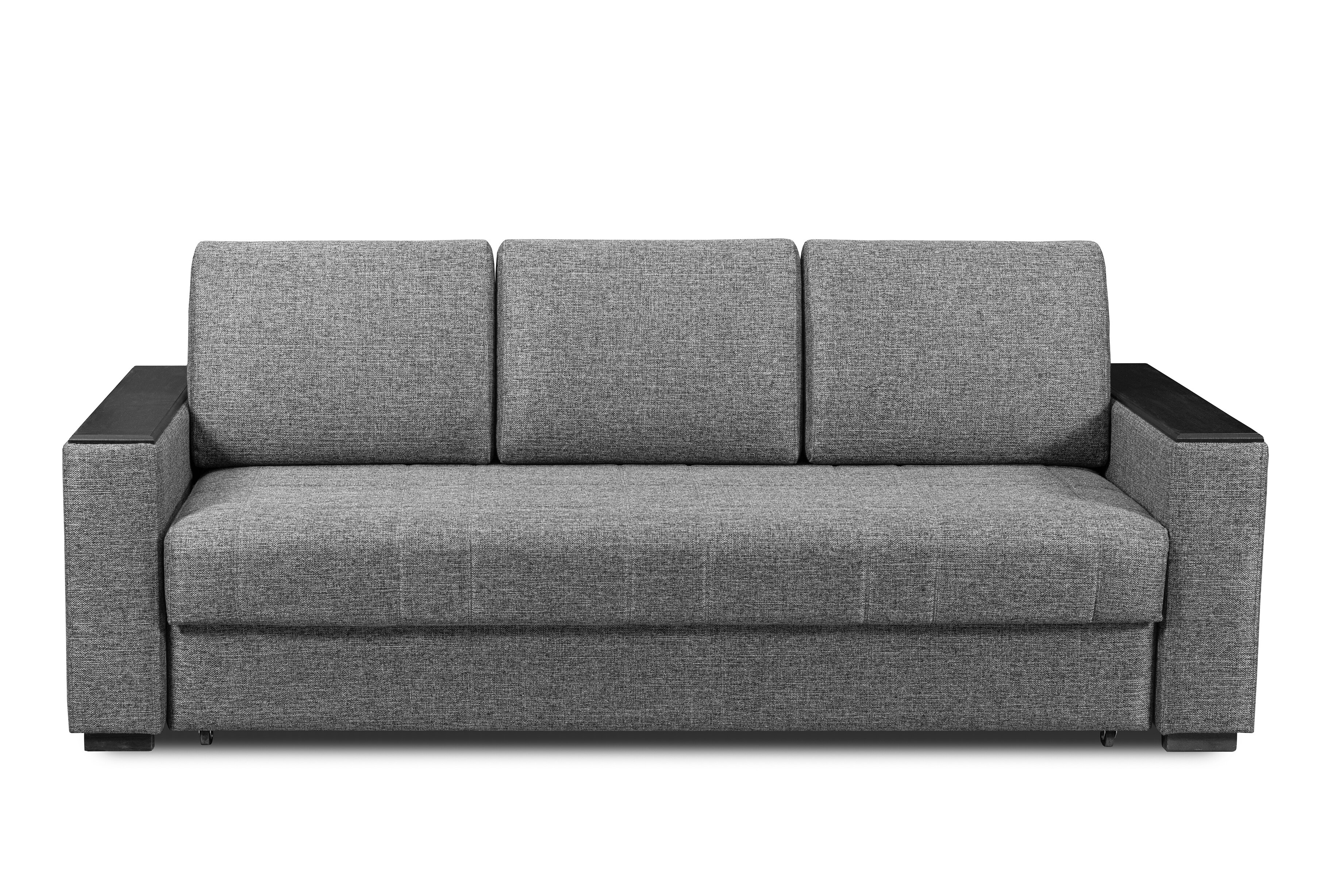 Диван-кровать Sofa Collection Базилевс Венге, Тёмно-Серый - фотография № 2