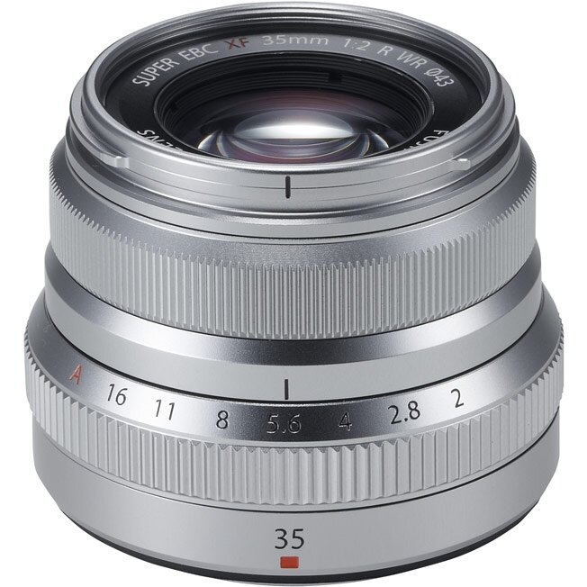  Fujifilm XF 35mm f/2 R WR X-Mount Silver