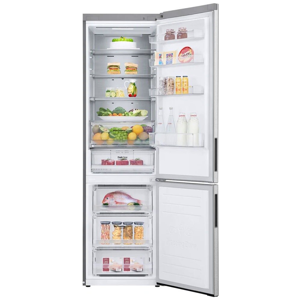 Холодильник с нижней морозилкой LG GA-B 509 CAQM - фотография № 2