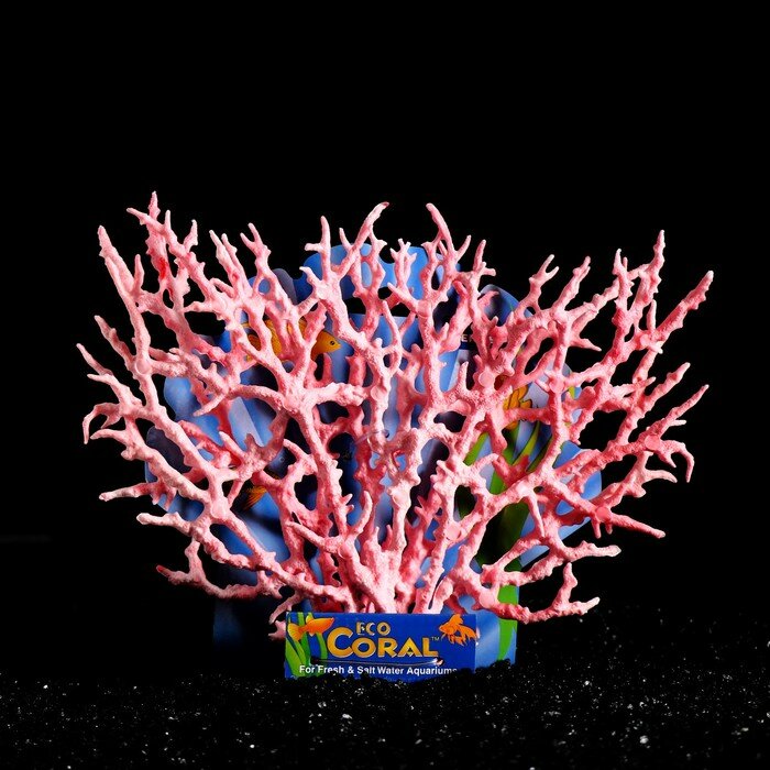 Veny's Коралл пластиковый большой 24,5 х 4 х 19 см, розовый - фотография № 1
