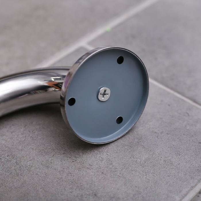 Поручень для ванны, 34×5×8,5 см, нержавеющая сталь - фотография № 3