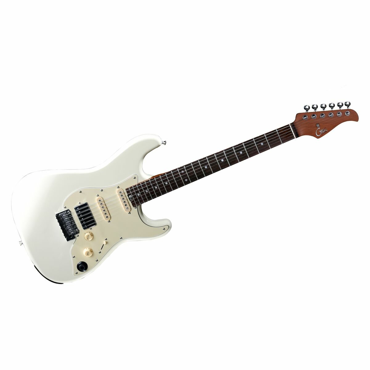 Mooer GTRS S801 White Электрогитара со встроенным процессором HSS клен