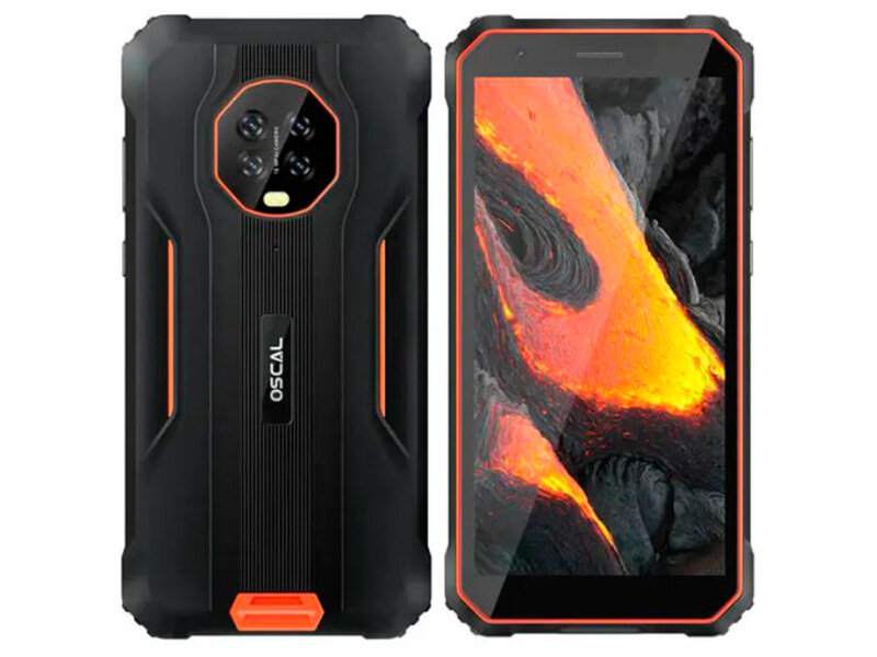 Сотовый телефон Oscal S60 Pro 4/32Gb Orange