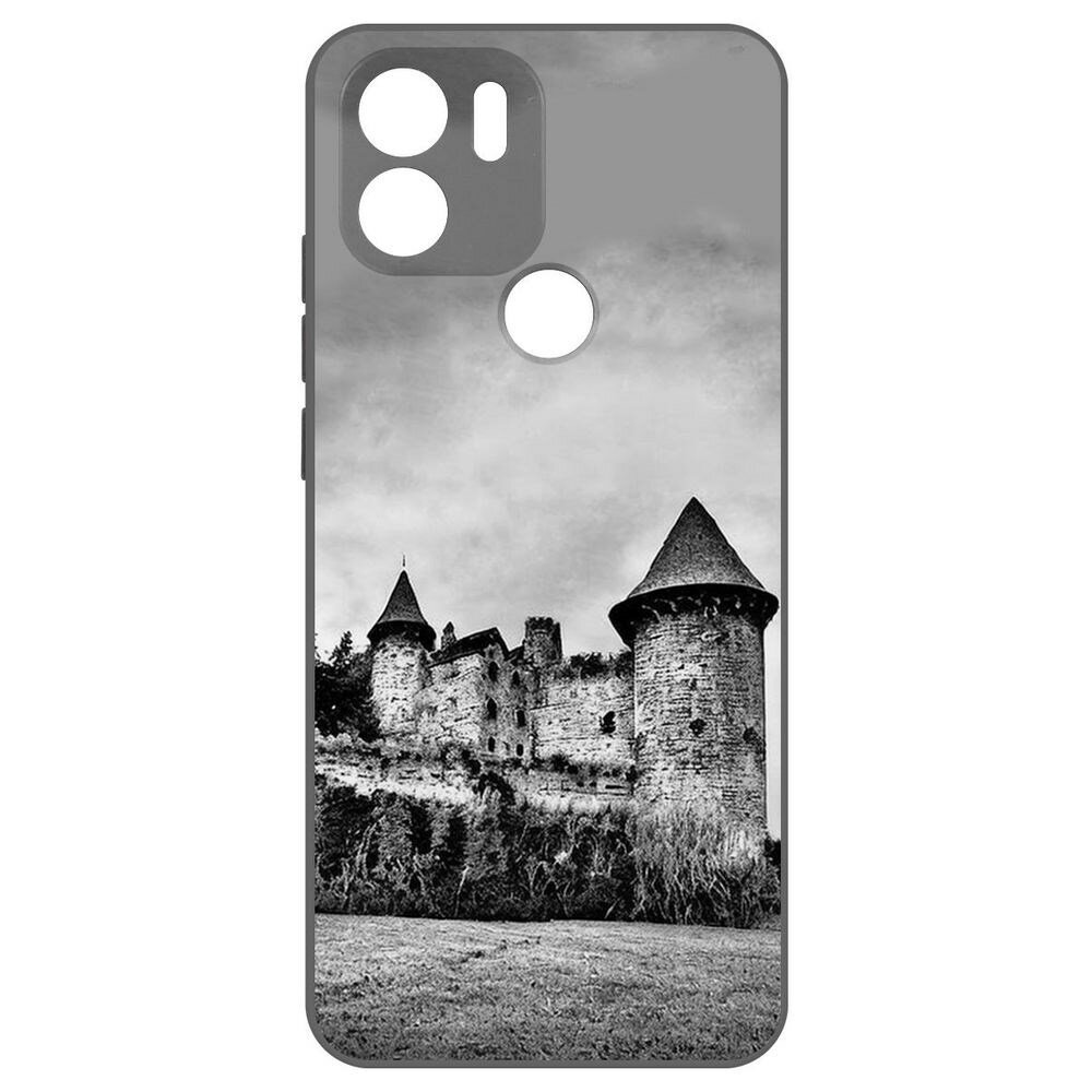 фото Чехол-накладка Krutoff Soft Case Старый замок для Xiaomi Redmi A2+ черный