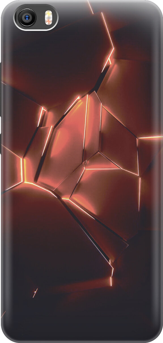 фото Силиконовый чехол Красные фонари на Xiaomi Mi 5 / Сяоми Ми 5