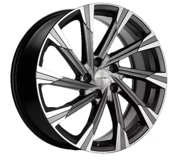 Колесный Диск Khomen Wheels KHW1901 (Soul/Seltos/Sonata) 7,5x19 5x114,3 D67,1 ET49,5 Gray-FP