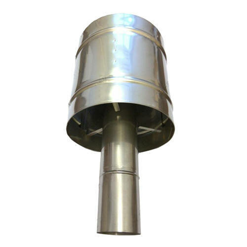 аксессуар для отопления Rinnai дефлектор вертикального дымохода D 75мм - фотография № 2
