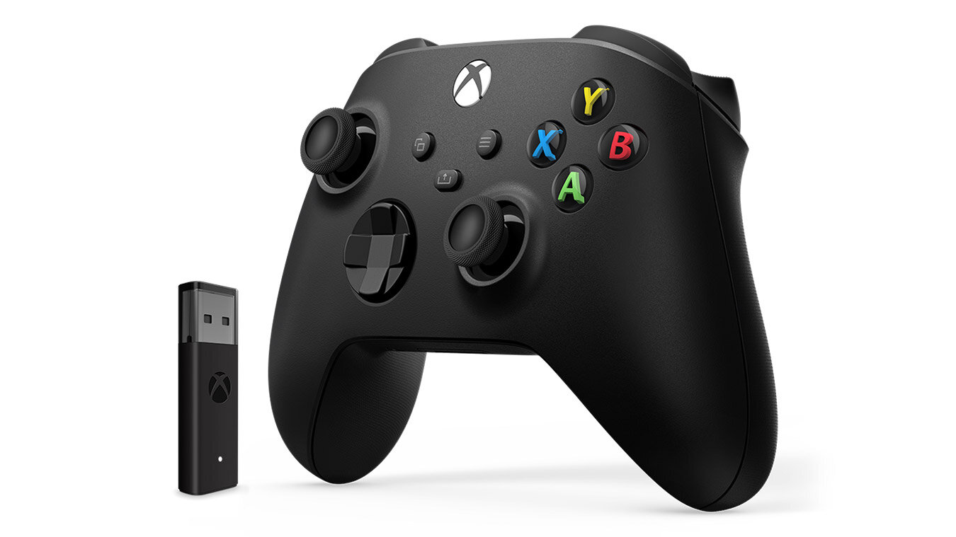 Геймпад Microsoft Xbox Series + Wireless Adapter for Windows 10