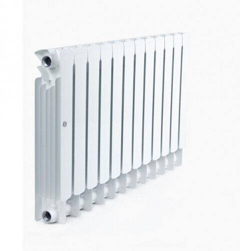 Радиатор биметаллический RIFAR BASE Ventil 500 х 12 секций подключение нижнее (левое)(BASE Ventil VL) (R50012НПЛ)