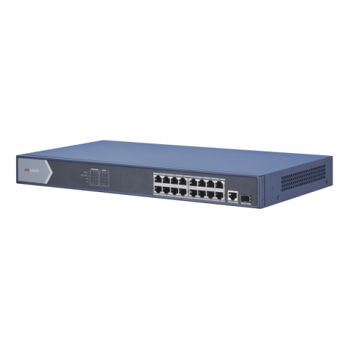 Коммутатор 16PORT 1000M POE DS-3E0518P-E/M HIKVISION