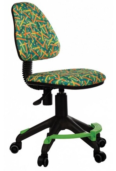 Кресло детское Бюрократ KD-4-F/PENCIL-GN зеленый