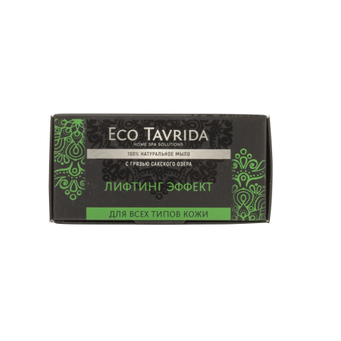 Мыло Натуральное мыло с грязью Сакского озера для всех типов кожи "Лифтинг Эффект", 100 г, Eco Tavrida