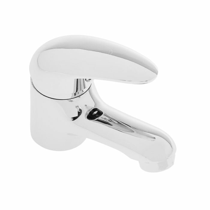 Смеситель для раковины Onix A1102, короткий излив, без подводки, хром