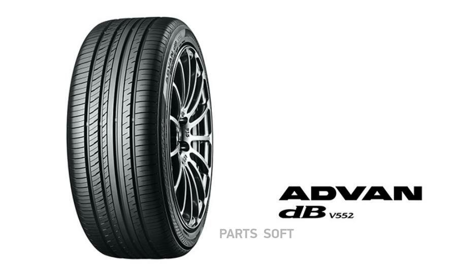 YOKOHAMA R2956 Автошина R20 245/40 Yokohama Advan dB V552 99W лето R2956