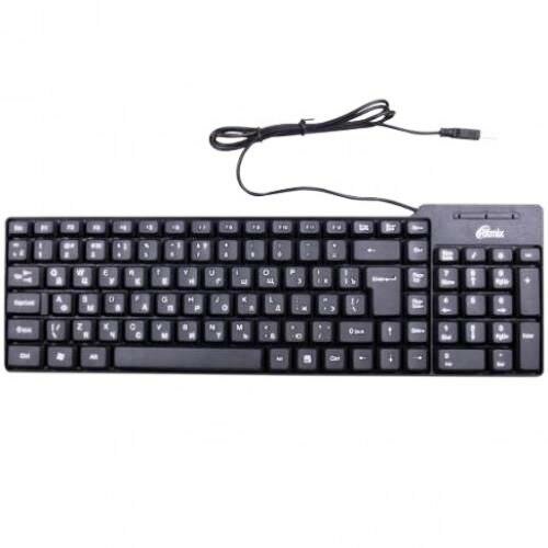 Клавиатура Ritmix RKB-100 стандартная, чёрная
