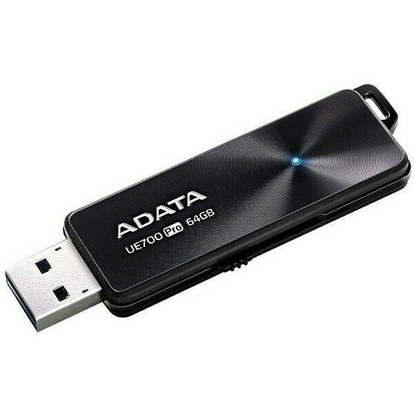 USB Flash накопитель 64Gb ADATA UE700 Pro Black (AUE700PRO-64G-CBK)