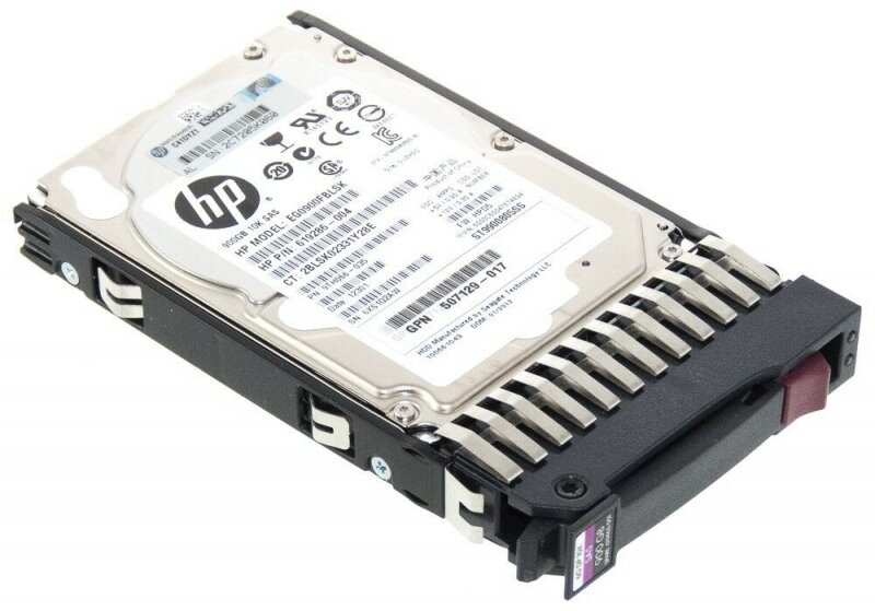 Жесткий диск HP EG0900FBLSK 900Gb SAS 2,5" HDD