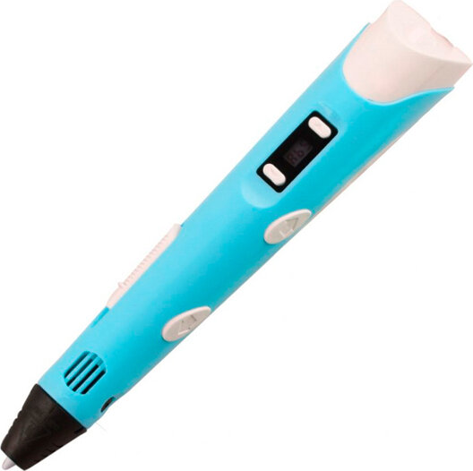 3D Ручка Cactus Cs-3d-pen-a-bl PLA ABS LCD голубой .