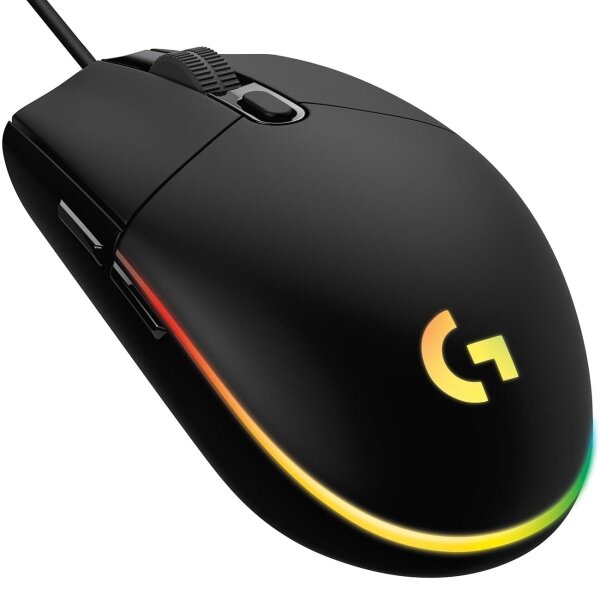 Мышь LOGITECH G102 LIGHTSYNC, черный (910-005823)