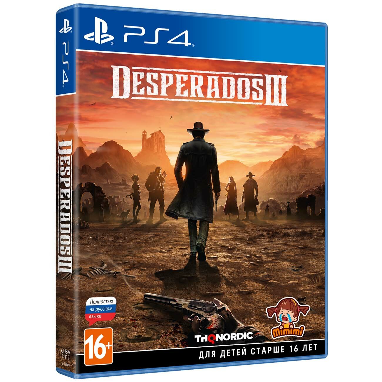 PS4 игра THQ Nordic Desperados III Стандартное издание