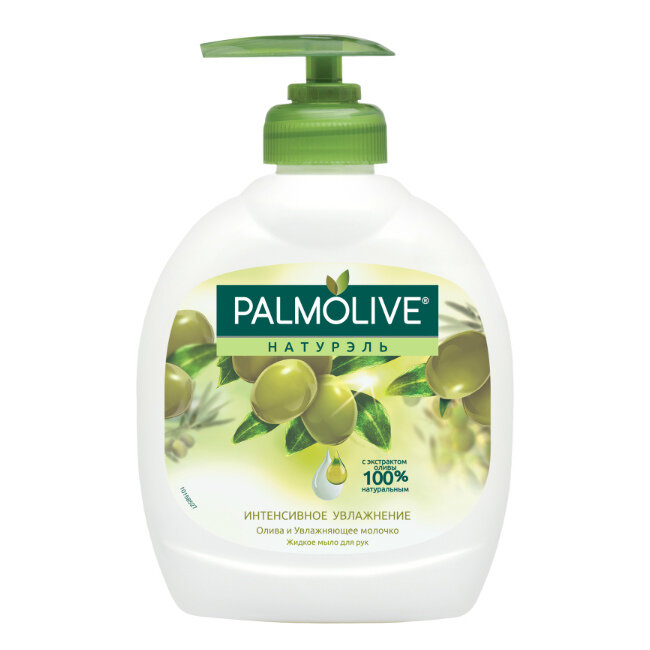 Palmolive Мыло жидкое Интенсивное увлажнение Олива и увлажняющее молочко 300 мл 1 шт