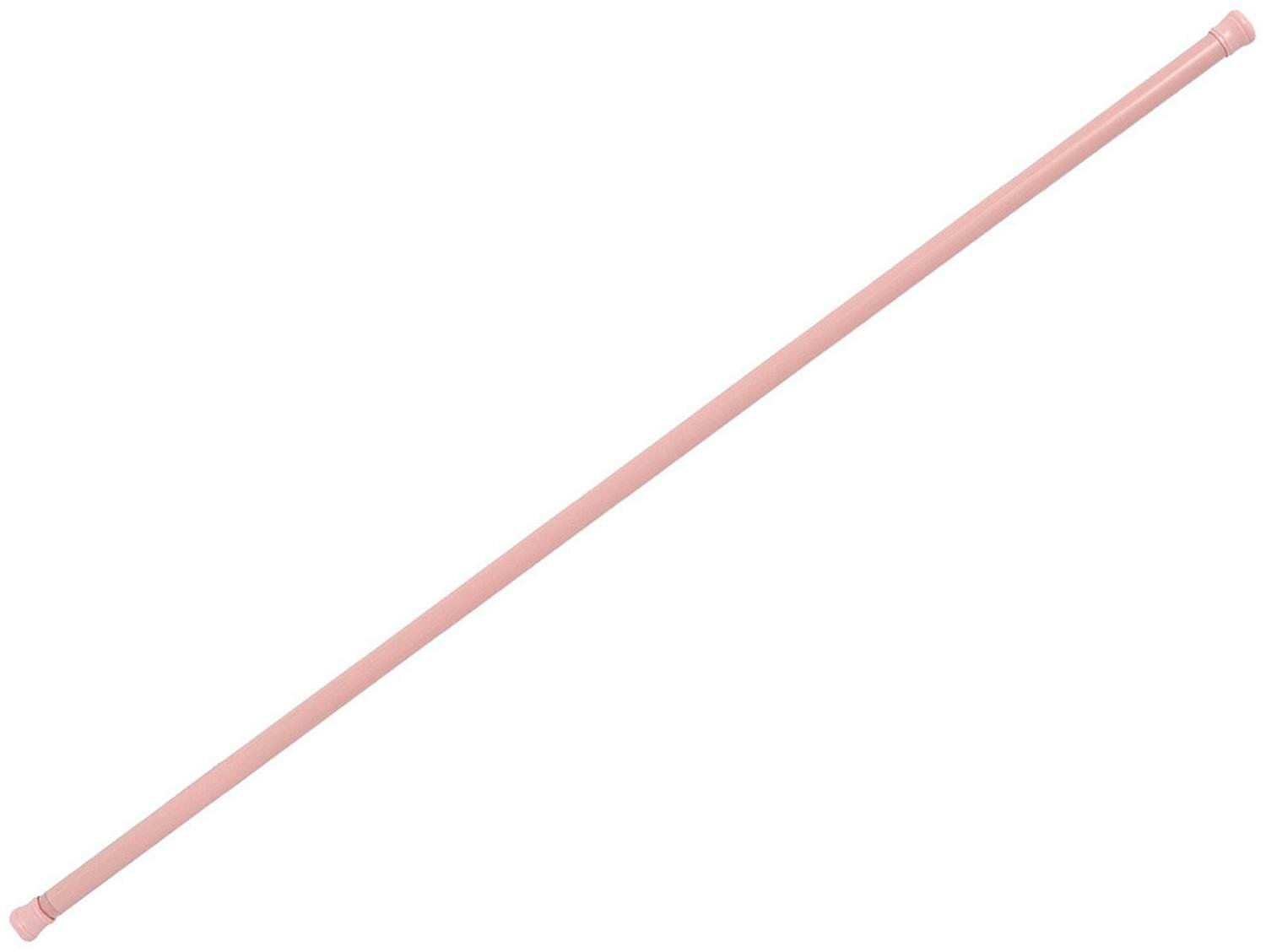 Карниз для ванной Verran цвет: розовый телескопический 140-260 см