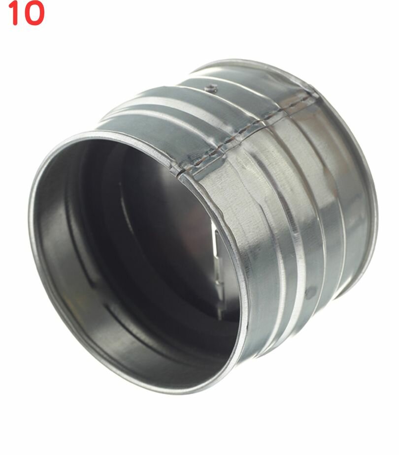 Клапан обратный стальной d100 мм (10 шт.) - фотография № 1