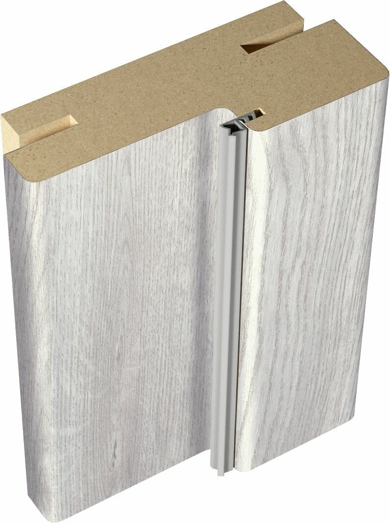 фото Дверная коробка Примера телескопическая Дуб дымчатый 30х2100 мм 2,5 шт