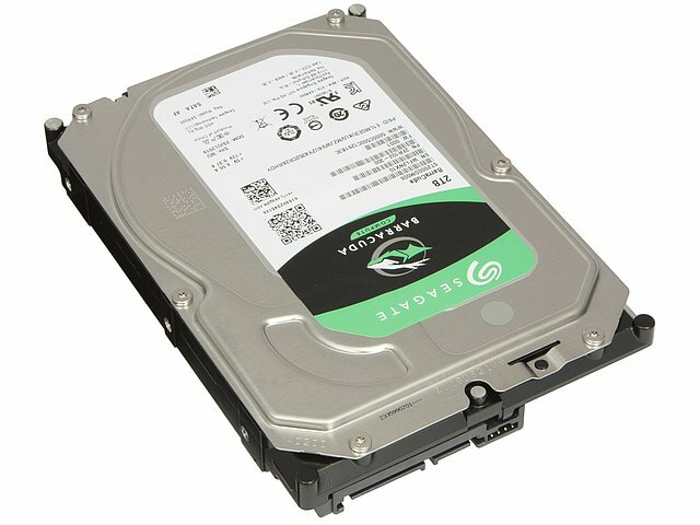 Жесткий диск Seagate Жесткий диск 2ТБ Seagate BarraCuda ST2000DM008, 7200об./мин., 256МБ (SATA III) (oem)