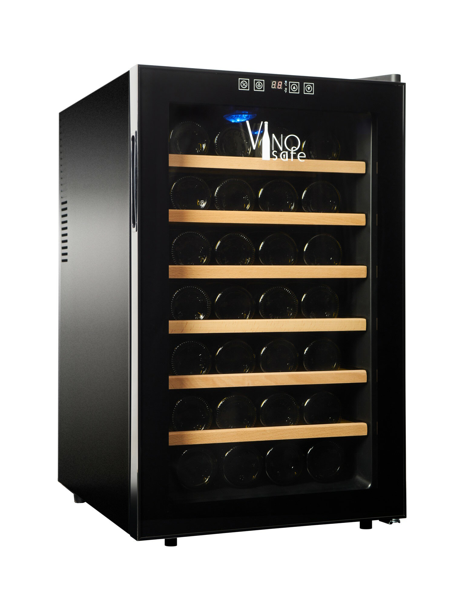 Однозонный винный шкаф Vinosafe модель VSF28AM - фотография № 1