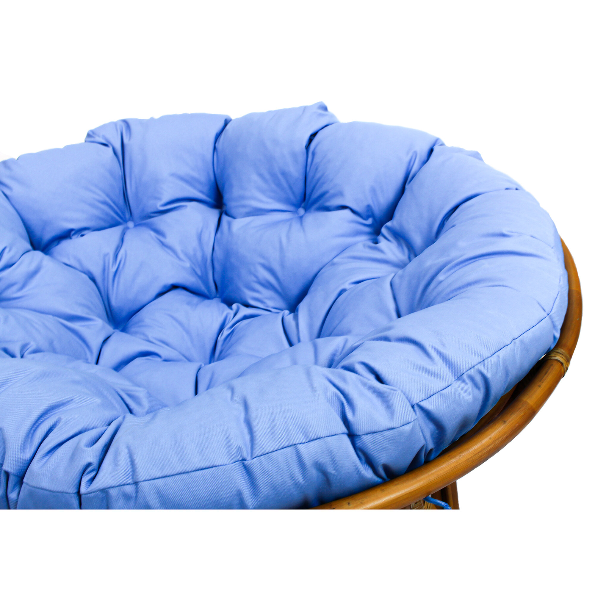 Подушка для Папасан (Papasan) 130 см, голубая (Оксфорд 600) - фотография № 5