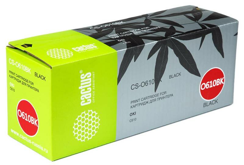 Тонер-картриджи CACTUS CS-O610BK
