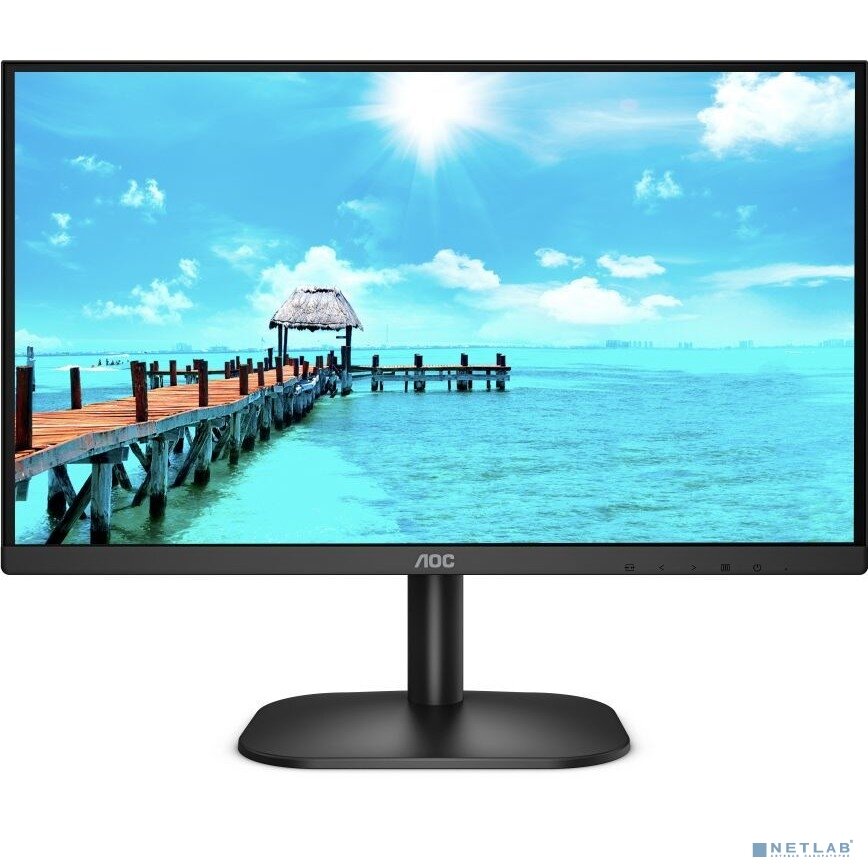 AOC Монитор LCD AOC 21.5" 22B2DM черный VA 1920x1080 75Hz 4ms 178/178 250cd 20M:1 D-Sub DVI HDMI чёрный