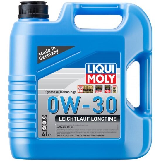 Моторное масло LIQUI MOLY Leichtlauf Longtime 0W-30 4 л
