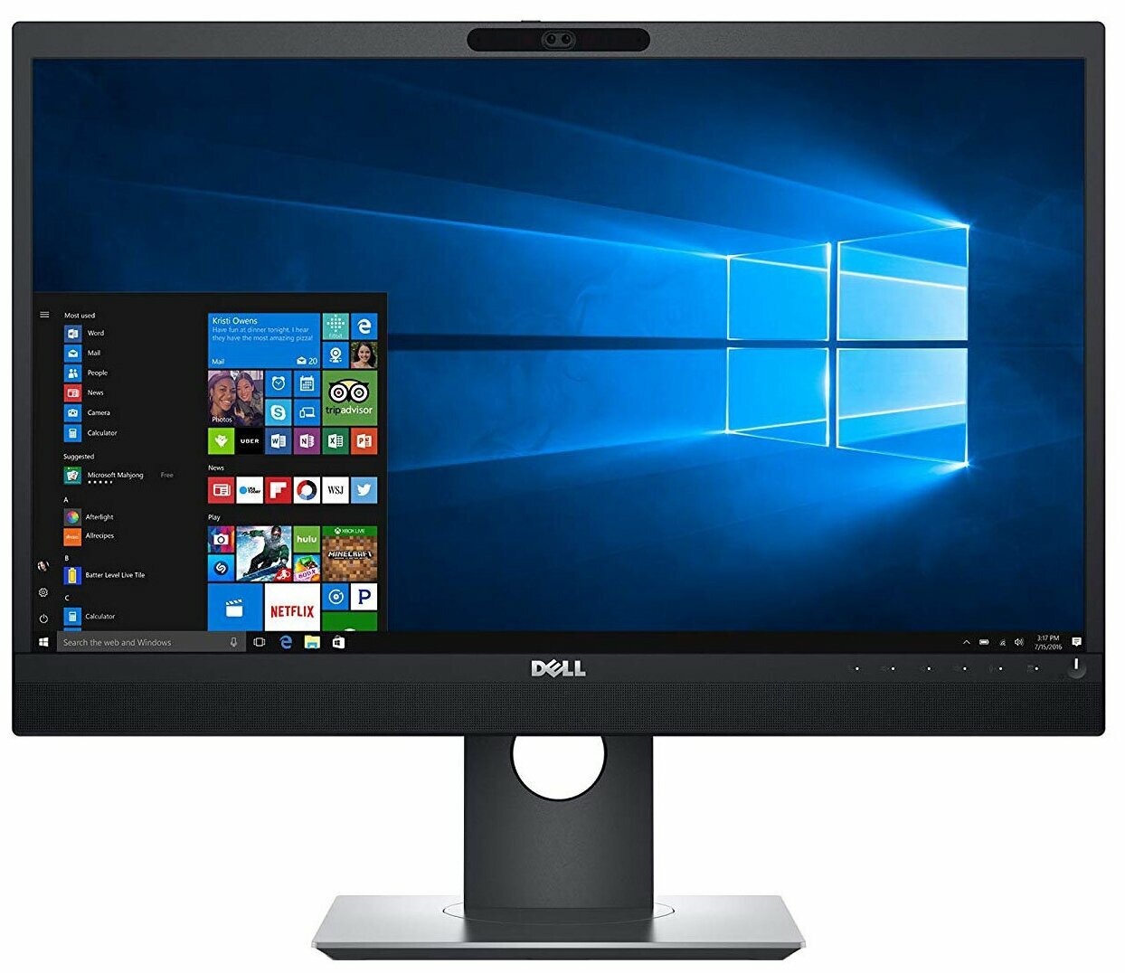 DELL Монитор 23.8 Dell P2418HZM 2418-4906, 1920х1080, черный (D-Sub, HDMI, DP, MM, USB Hub)