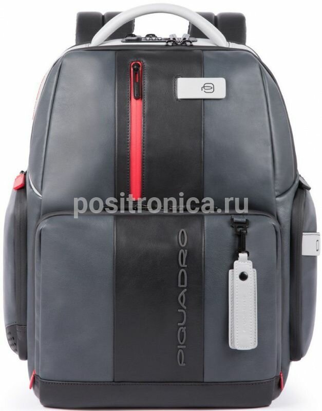 Рюкзак унисекс Piquadro Urban серый/черный (ca4550ub00bm/grn)