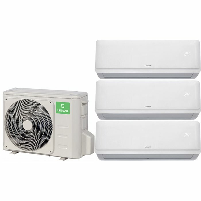 Мульти сплит система Lessar LS-MHE09KOA2Ax2 + LS-MHE12KVE2/ LU-3HE27FVE2