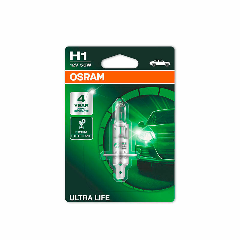   Osram Ultra Life H1 12V 55W P14.5s, 1 . ()