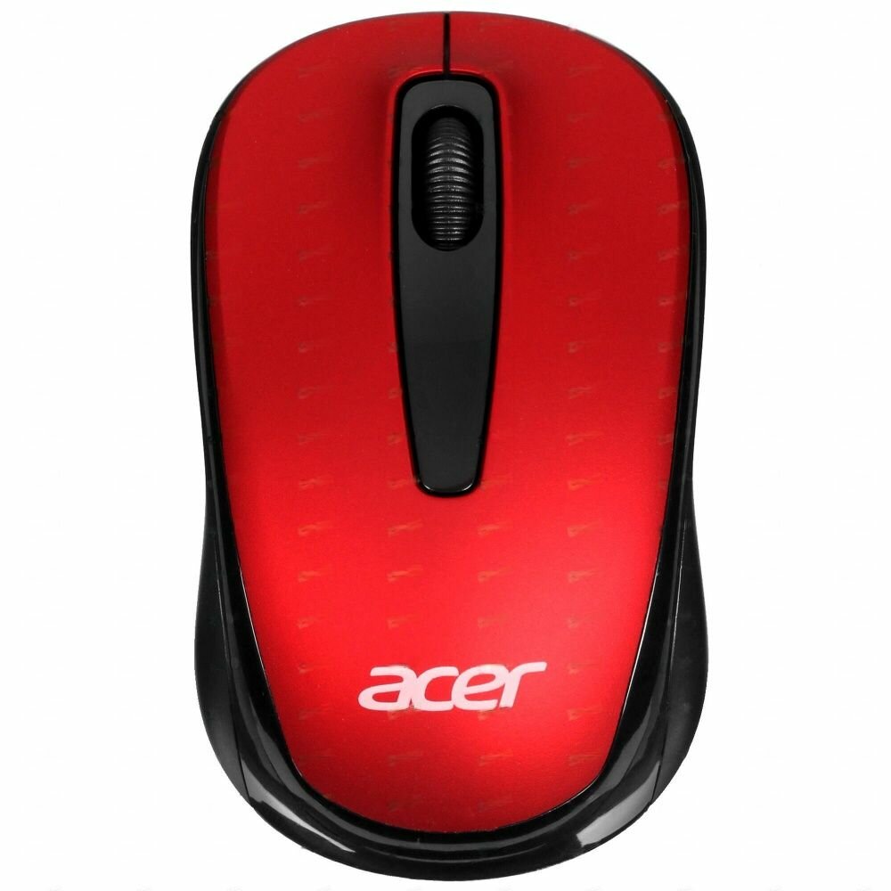 Мышь беспроводная Acer OMR136 ZL.MCEEE.01J красный