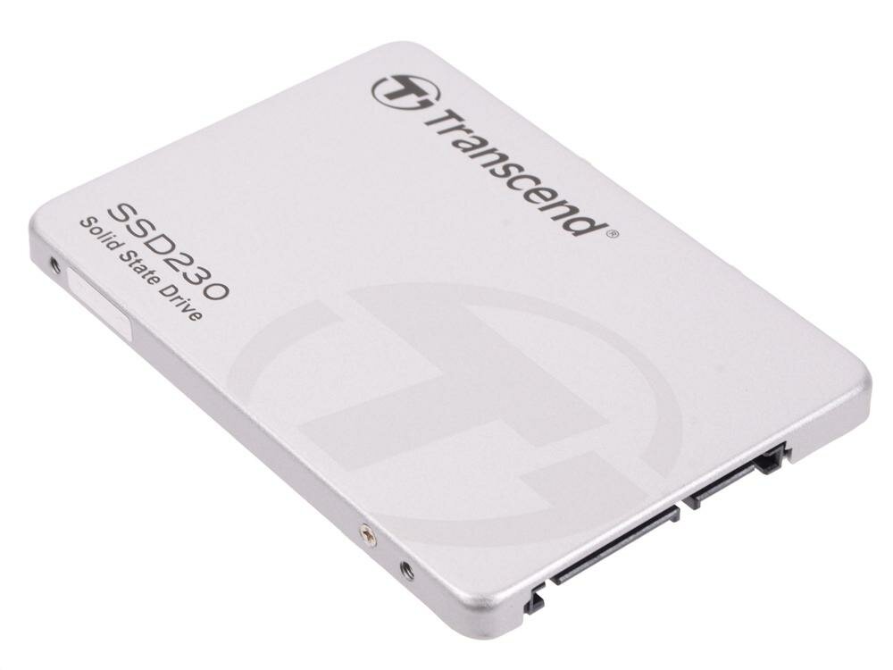 Твердотельный накопитель SSD 2.5" 256GB Transcend SSD230 (R560/W520Mb/s, 3D TLC, SATA 6Gb/s) (TS256GSSD230S)