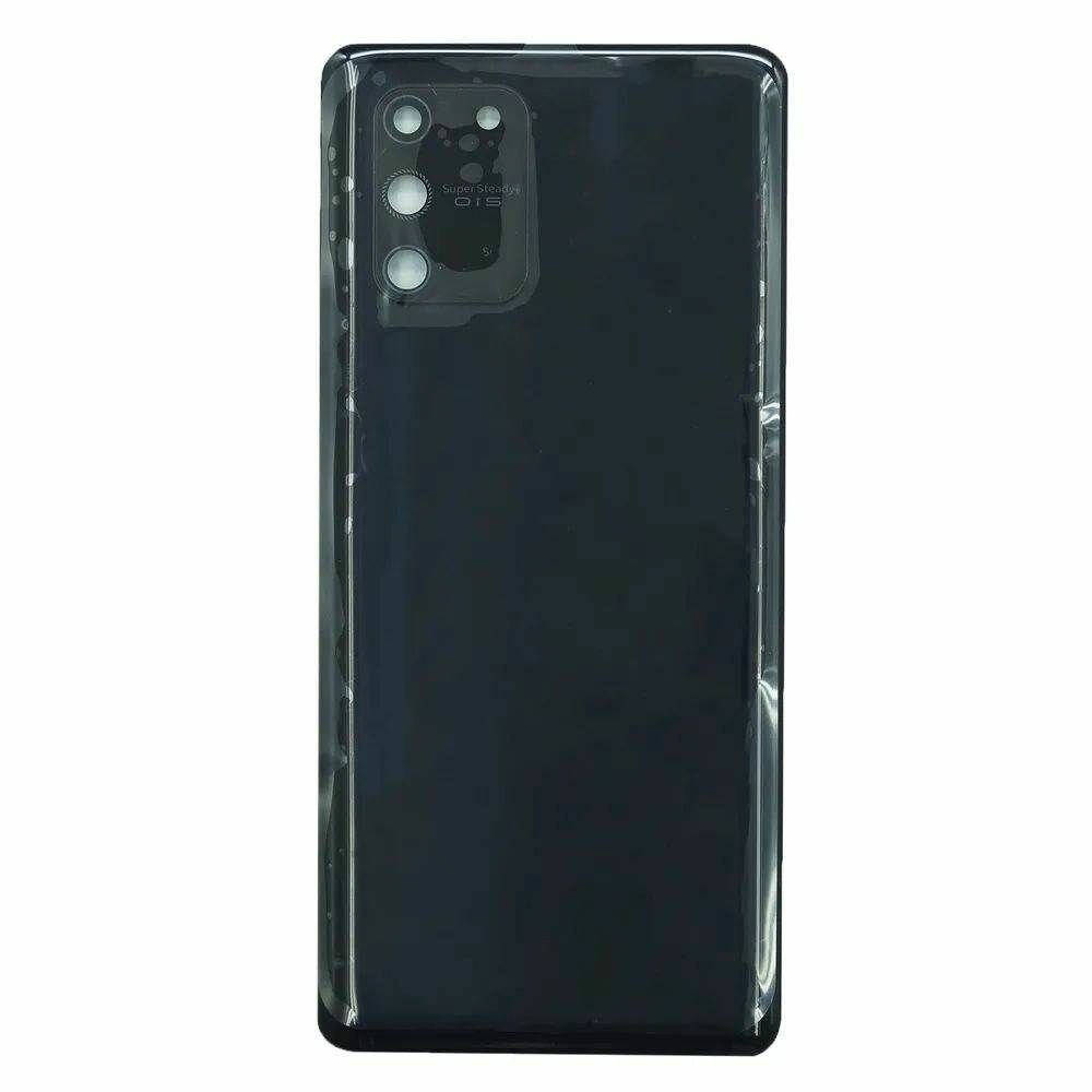 Задняя крышка для Samsung Galaxy S10 Lite цвет черный - премиум 1 шт.