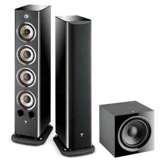 Комплект акустики Focal Aria 936 2.1 Black High Gloss