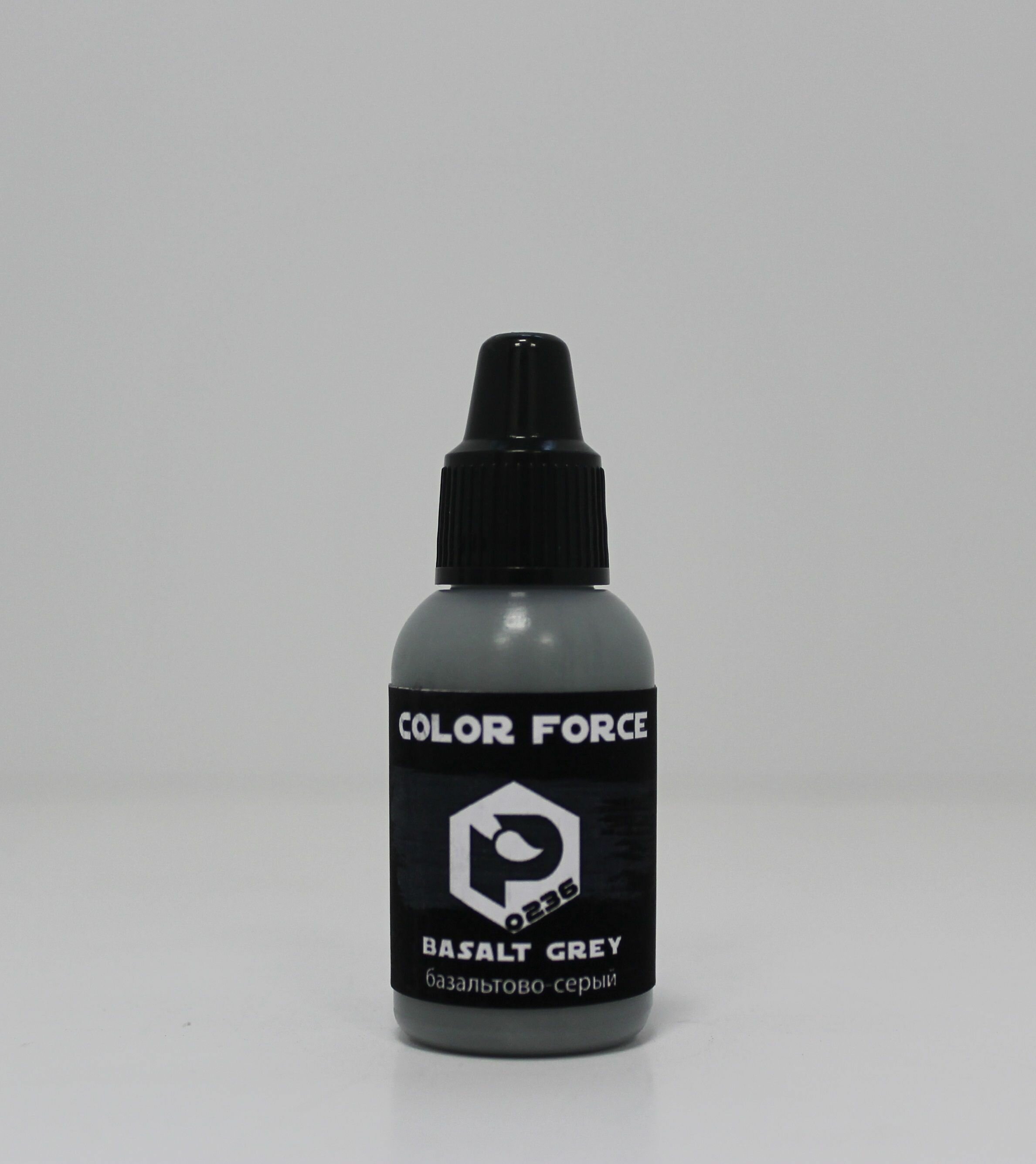 фото Pacific88 Aero COLOR FORCE Краска для аэрографа базальтово-серый (basalt grey),18 ml