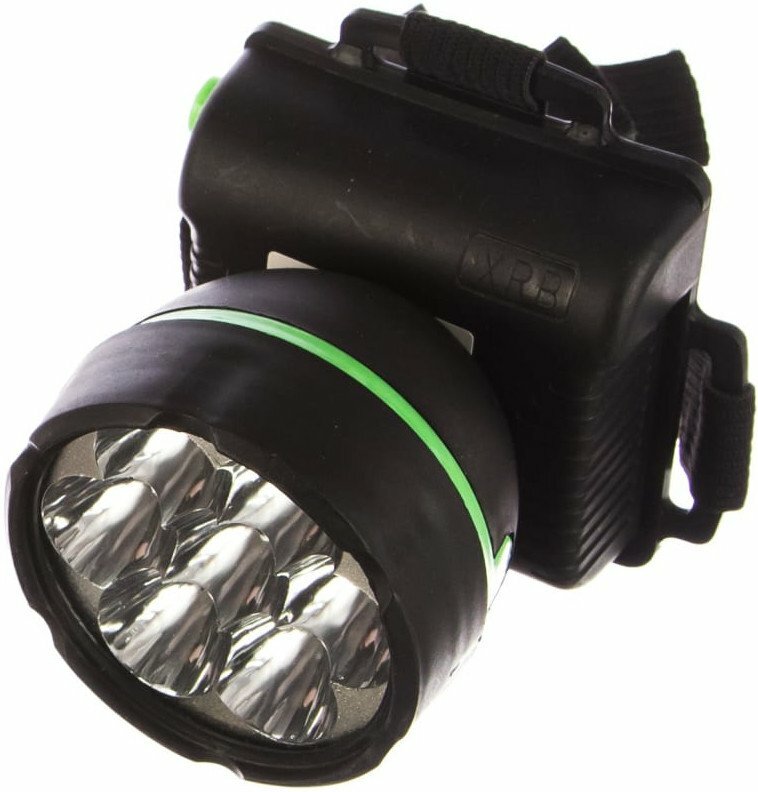 Ultraflash 909LED7 7LED 1 режим; 3хR6 11782 (черно-зеленый)