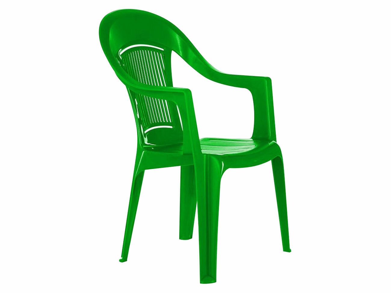 Пластиковый стул Бел Мебельторг Фламинго Зеленый, пластик