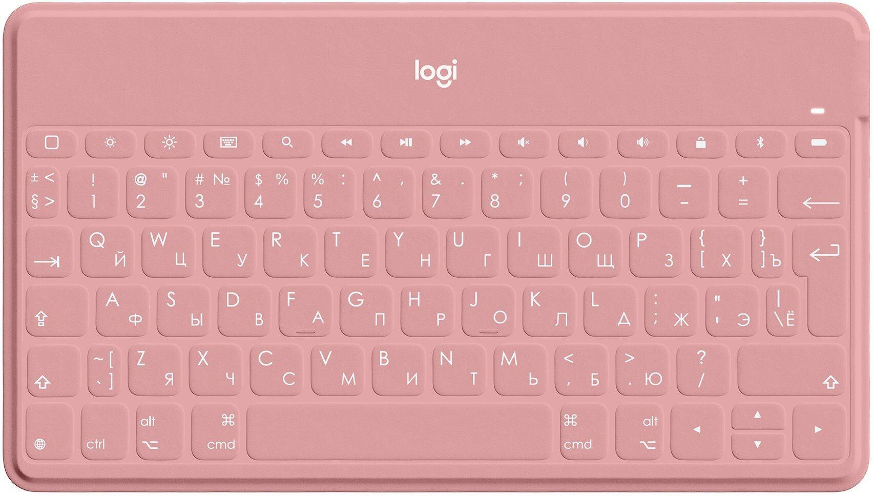 Клавиатура Logitech Keys-To-Go розовый (920-010122)