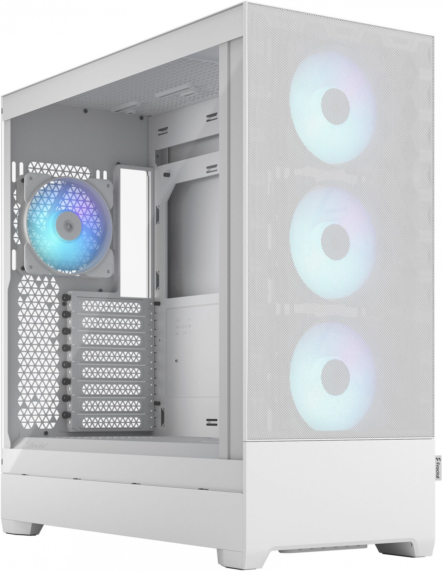 Корпус ATX Fractal Design PoP XL Air RGB White TG, Full-Tower, без БП, белый [fd-c-por1x-01]