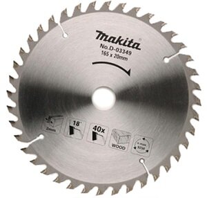 Makita 165 x 20 40z (D-03349)