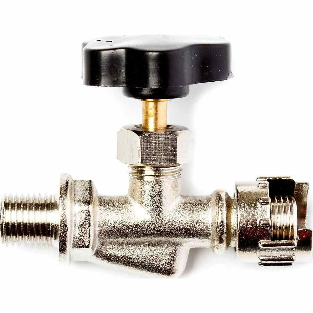 фото Кран игольчатый Concorde KI14-BVG (байонет с гайкой- нар. резьба 1/4")