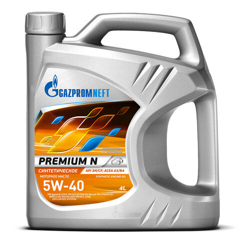   GAZPROMNEFT Premium N, 5W-40, 4,  [2389900144]